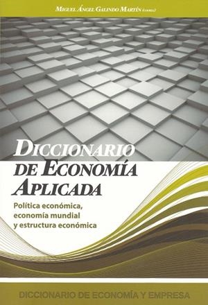 DICCIONARIO DE ECONOMIA APLICADA | 9788496877139 | GALINDO, MIGUEL ANGEL COO