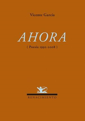 AHORA POESIA 1992-2008 | 9788484724421 | GARCIA, VICENTE