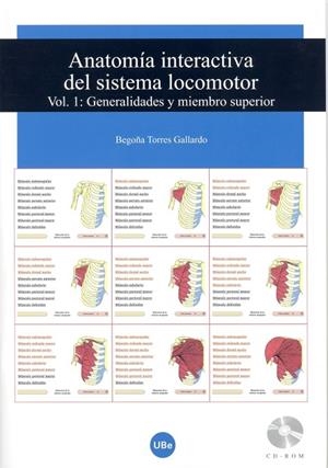 ANATOMIA INTERACTIVA DEL SISTEMA LOCOMOTOR 1 | 9788447533367 | TORRES, BEGOÑA