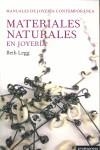 MATERIALES NATURALES EN JOYERIA | 9788493588175 | LEGG, BETH