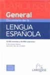 DICCIONARIO GENERAL DE LENGUA ESPAÑOLA | 9788480164955 | LAROUSSE