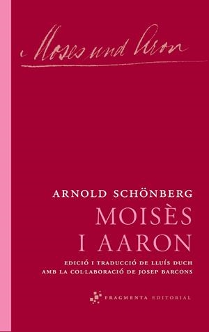 MOISES I AARON | 9788492416639 | SCHÖNBERG, ARNOLD