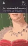 DUQUESA DE LANGEAIS, LA | 9789500396288 | BALZAC, HONORE