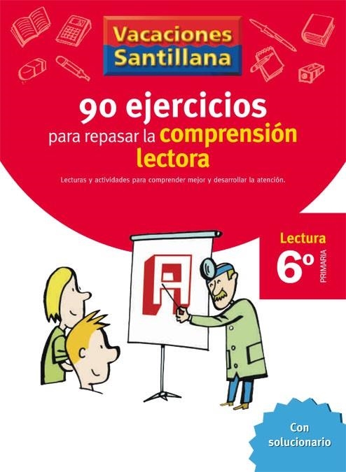 LECTURA 6 DE PRIMARIA 90 EJERCICIOS PARA MEJORAR LA COMPRENS | 9788429409345 | VARIOS AUTORES