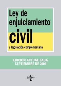 LEY DE ENJUICIAMIENTO CIVIL Y LEGISLACION COMP 2009 | 9788430949151 | VVAA