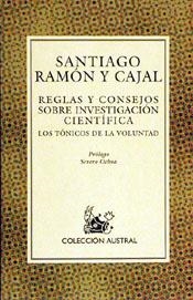 REGLAS Y CONSEJOS SOBRE INVESTIGACION CIENTIFICA | 9788423972326 | RAMON Y CAJAL, SANTIAGO