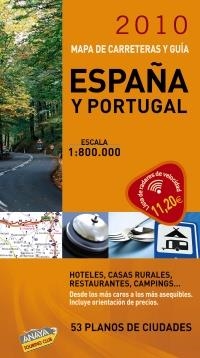 GUÍA Y MAPA DE CARRETERAS DE ESPAÑA Y PORTUGAL 1:800.000, (2 | 9788497769174 | ANAYA TOURING CLUB