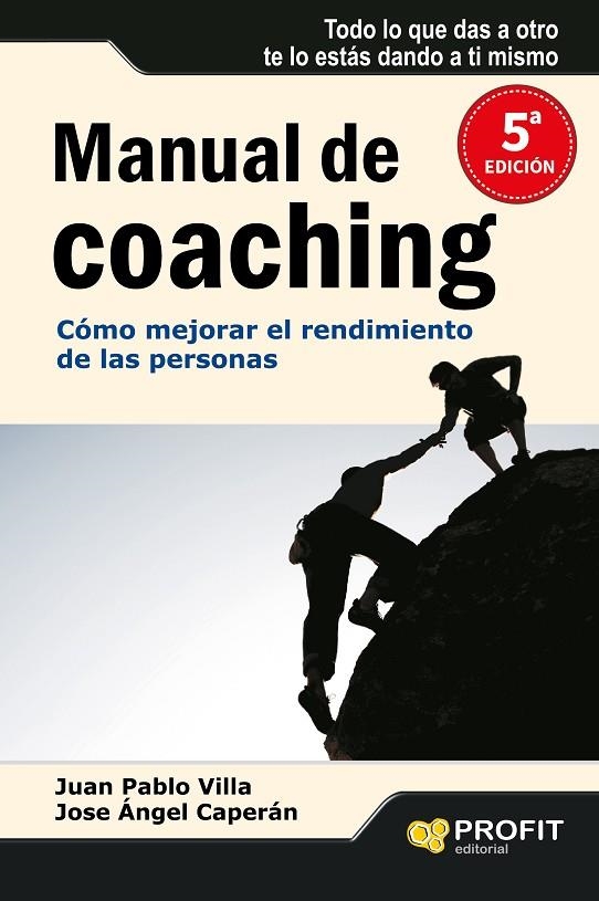 MANUAL DE COACHING | 9788496998315 | VILLA, JUAN PABLO/CAPERÁN, JOSE ÁNGEL