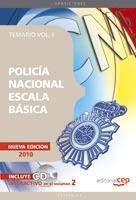 POLICÍA NACIONAL ESCALA BÁSICA TEMARIO VOL I. | 9788499374574 | AA.VV.