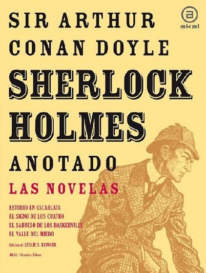 SHERLOCK HOLMES ANOTADO LAS NOVELAS | 9788446025429 | DOYLE, ARTHUR CONAN