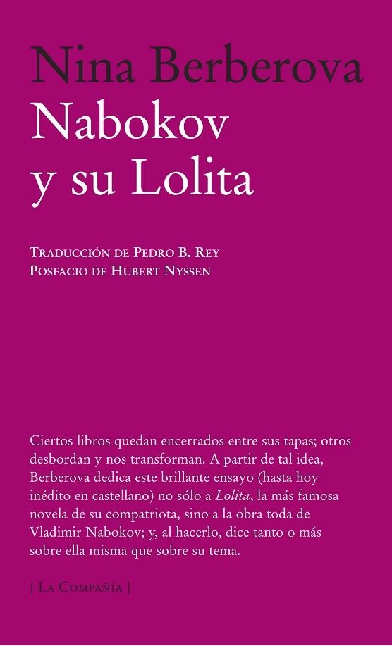 NABOKOV Y SU LOLITA | 9788483930670 | BERBEROVA, NINA NIKOLAEVNA