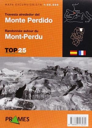 TRAVESIA ALREDEDOR DEL MONTE PERDIDO MAPA | 9788483213230 | AAVV