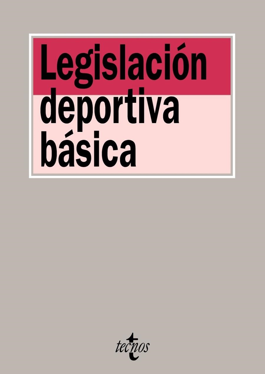 LEGISLACION DEPORTIVA BASICA | 9788430951826 | VVAA CÓDIGO