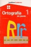 CUADERNO ORTOGRAFIA EN PAUTA 1 PRIMARIA R, RR,, G,GU,Z,C | 9788429485097 | VARIOS