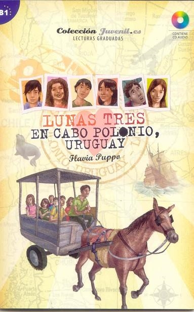 LUNAS TRES EN CABO POLONIO, URUGUAY + CD | 9788497785761 | PUPPO, FLAVIA