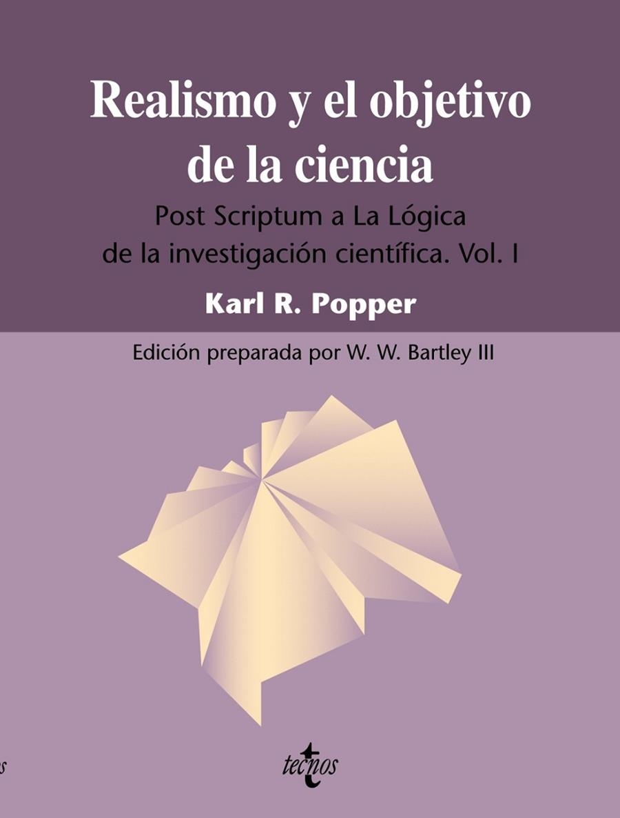REALISMO Y EL OBJETIVO DE LA CIENCIA | 9788430950737 | POPPER, KARL RAIMUND