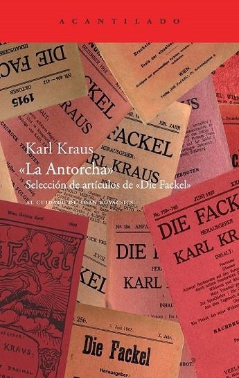 ANTORCHA, LA | 9788492649877 | KRAUS, KARL