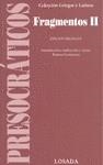 PRESOCRATICOS FRAGMENTOS VOL.II | 9789500397179 | PRESOCRATICOS