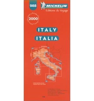 ITALIA MICHELIN 2000 | 9782060988238 | MICHELIN