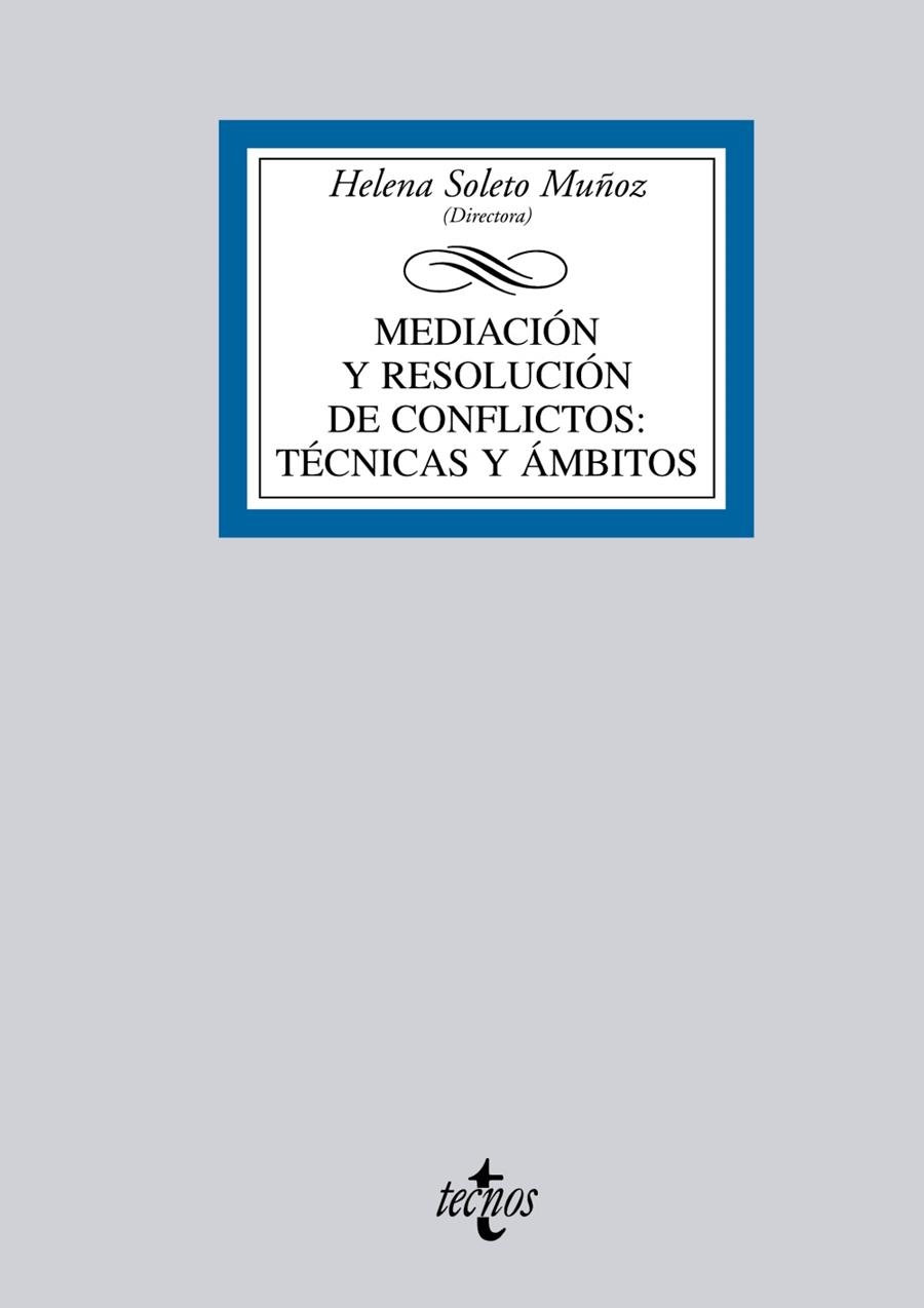 MEDIACION Y RESOLUCION DE CONFLICTOS | 9788430951321 | SOLETO MUÑOZ, HELENA