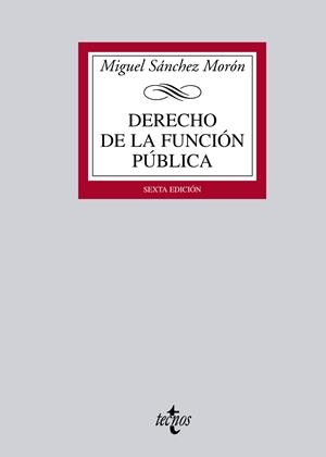 DERECHO DE LA FUNCION PUBLICA | 9788430952618 | SANCHEZ MORON, MIGUEL