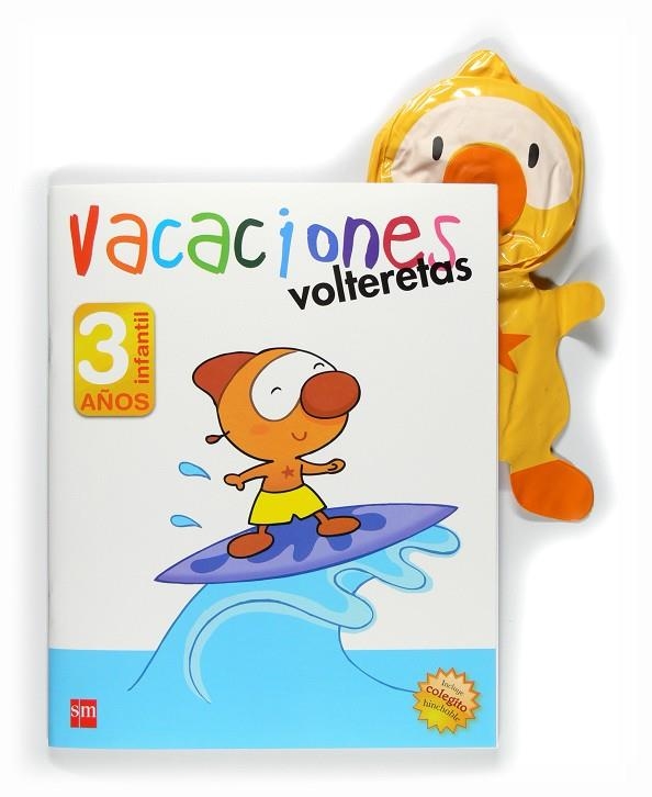 VACACIONES VOLTERETAS 3 AÑOS | 9788467545630 | MENÉNDEZ CAMARENA, PILAR