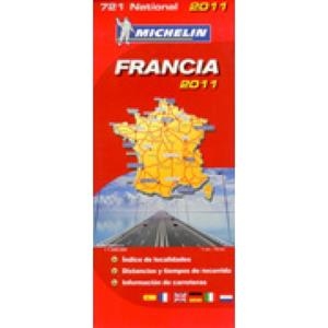 FRANCIA MAPA 2011 | 9782067155022 | 721