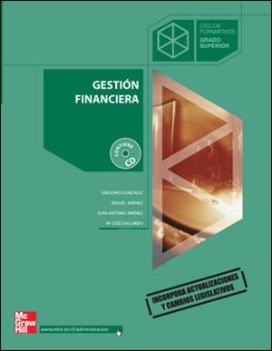 GESTION FINANCIERA GRADO SUPERIOR | 9788448178994 | GONZALEZ