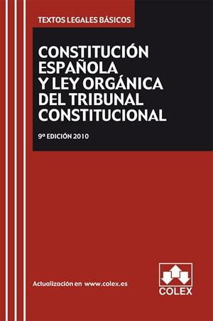 CONSTITUCION ESPAÑOLA Y LEY ORGANICA TRIBUNAL CONSTITUCIONAL | 9788483423080 | AA.VV.