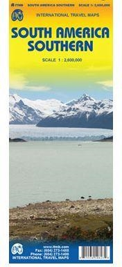 SOUTH AMERICA SOUTHERN 1:2.600.000 -ITMB | 9781553410829