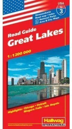 USA GRANDES LAGOS | 9783828302822 | HALLWAG