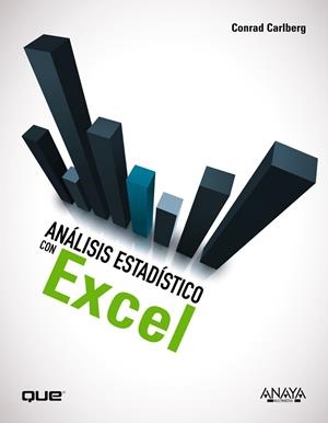 ANALISIS ESTADISTICO CON EXCEL | 9788441530263 | CARLBERG, CONRAD