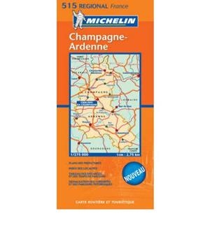 CHAMPAGNE -ARDENNE (515) MAPA | 9782067106314