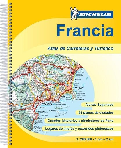 FRANCIA ATLAS DE CARRETERAS Y TURISTICO MICHELIN 2011 | 9782067142879 | VV.AA.