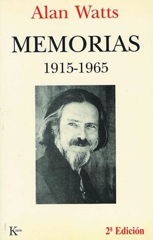 MEMORIAS 1915-1965 | 9788472454286 | WATTS, ALAN