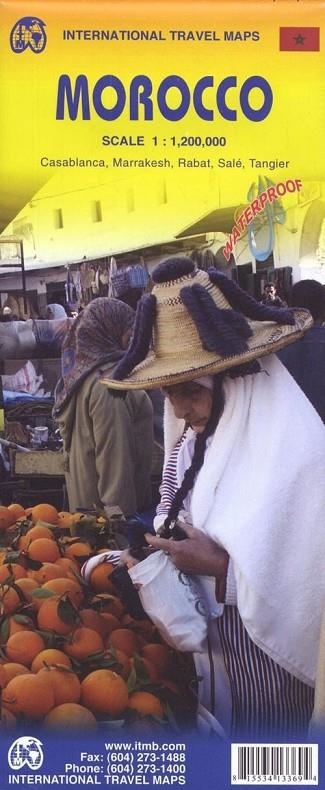 MOROCCO 1:1.200.000 -ITMB | 9781553413363