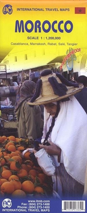 MOROCCO 1:1.200.000 -ITMB | 9781553413363