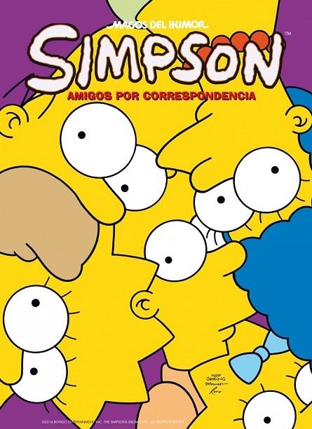 SIMPSON AMIGOS POR CORRESPONDENCIA | 9788466656160 | AUTORES BONGO COMICS