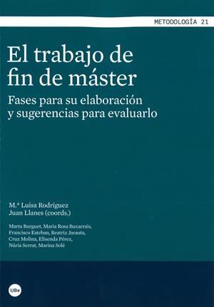 TRABAJO DE FIN DE MASTER EL | 9788447539062