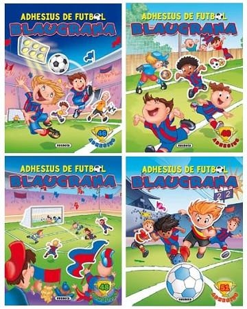 ADHESIUS DE FUTBOL BLAUGRANA  | 9788467703597