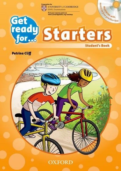 GET READY FOR STARTERS: STUDENT'S BOOK AND AUDIO CD PACK | 9780194003261 | PETRINA CLIFF
