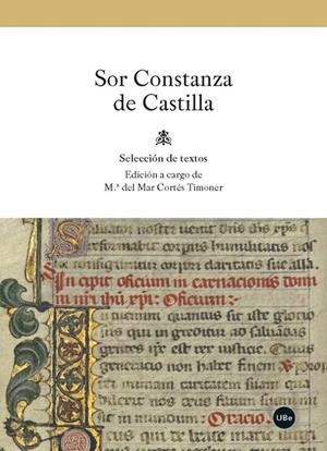 SOR CONSTANZA DE CASTILLA | 9788447542284 | VARIOS AUTORES