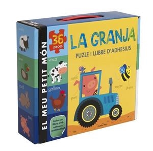 LA GRANJA. PUZLE I ADHESIUS | 9788490576519 | LITTLE TIGER PRESS