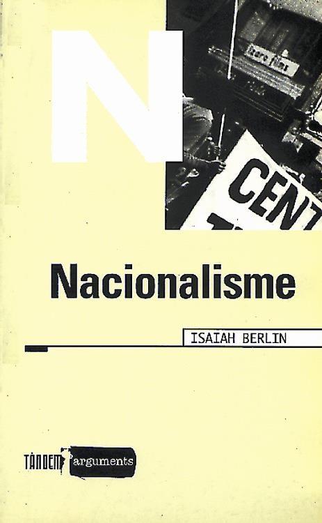 NACIONALISME | 9788481311419 | BERLIN ,ISAIAH