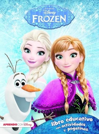 FROZEN (LIBRO EDUCATIVO DISNEY CON ACTIVIDADES Y PEGATINAS) | 9788416548217 | DISNEY
