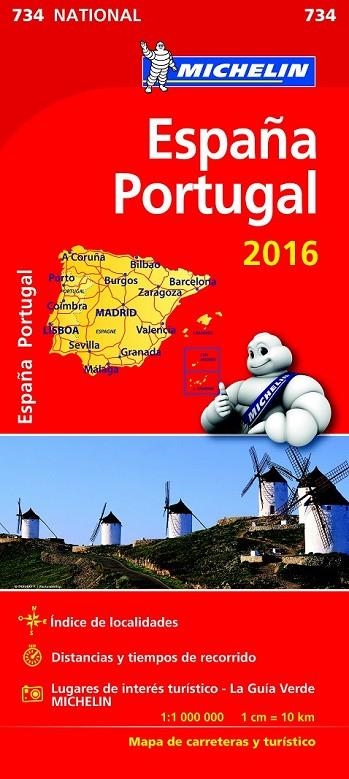 ESPAÑA - PORTUGAL MAPA | 9782067211339 | VARIOS AUTORES