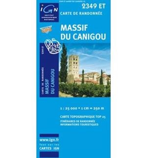 MASSIF DU CANIGOU / IGN- | 9782758522478 | AAVV