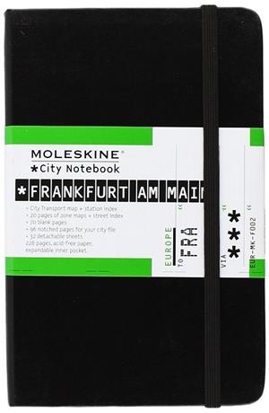 FRANKFURT CITY NOTEBOOK | 9788883709395 | MOLESKINE