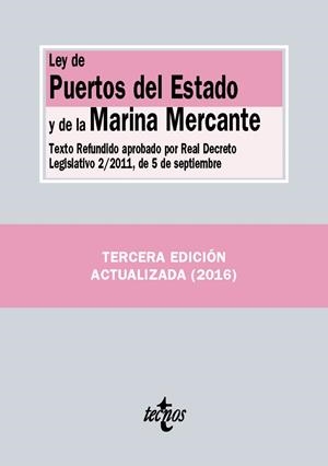 LEY DE PUERTOS DEL ESTADO Y DE LA MARINA MERCANTE | 9788430969159 | EDITORIAL TECNOS