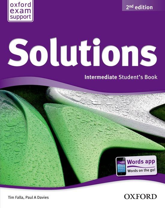 SOLUTIONS. INTERMEDIATE. STUDENT'S BOOK | 9780194552882 | VARIOS AUTORES